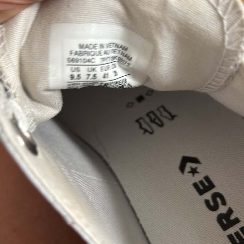 Converse Leather Platform Sneakers - Picture 8 of 9